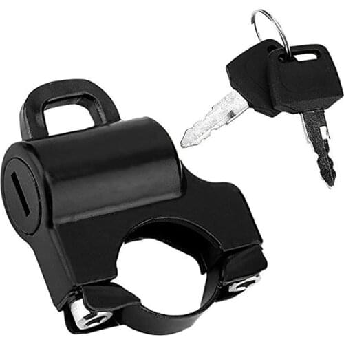 AOZBZ Motorcycle Anti-Theft Fixed Multifunctional Helmet Lock Electric Car Handlebar Helmet Lock Car Accessories