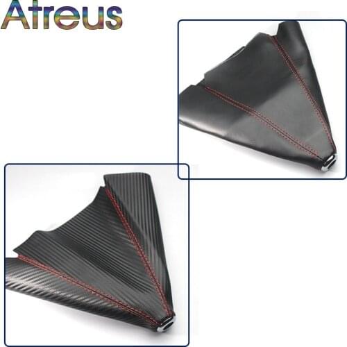 Atreus 1X Gear shift knob dust-proof cover For Renault Duster Logan Captur Clio Chevrolet Cruze Aveo Captiva Lacetti Accessories