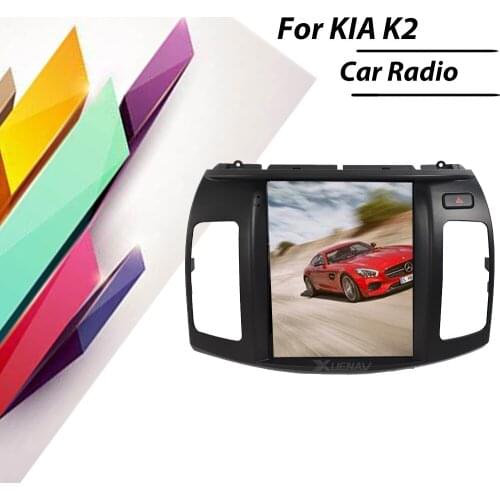 Tesla Style Android Carplay For KIA K2 Car Radio DVD Player Stereo Recorder GPS Multimedia Navigation Vertical Screen