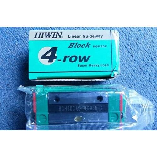 CNC HIWIN 2pcs HGH20CA Rail linear guide from taiwan