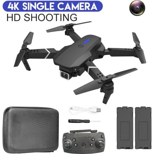 NEW E525 Drone 4k 1080P HD wide-angle Dual Camera WIFI FPV Positioning Height Keep Foldable RC Helicopter Mini Dron