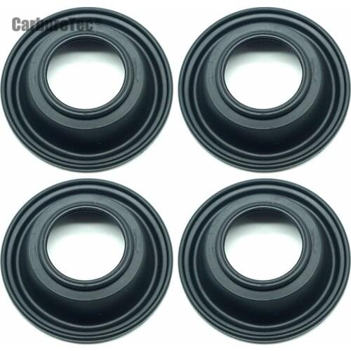 Carb Carburetor Diaphragm for SUZUKI GSF400 BANDIT 400 1991 1992 1993 GSF250V BANDIT 250 Carburetor Slide Vacuum Membrane 4 PCS