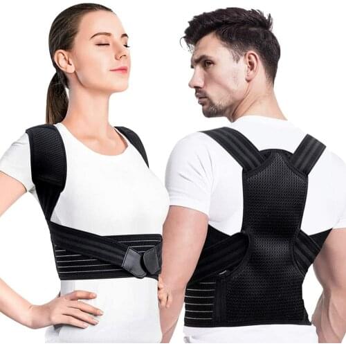 Posture Corrector Back & Shoulder Posture Support Brace Adjustable Brace Spinal Support for Back Neck Shoulder Pain Relief
