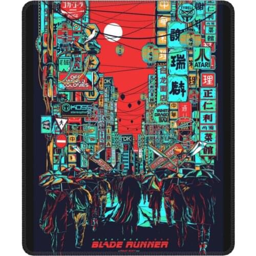 Blade Runner 2049 Movie Funny Fashion Print Streetwear Cute Mouse Pad Non-Slip Mat Pads Rubber PC Table Decoration Cover