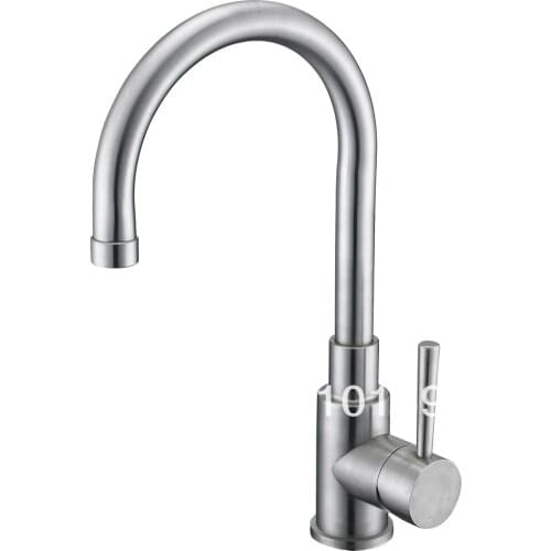 L16639 - Luxury Deck Mounted Stainless Steel Kitchen Tap