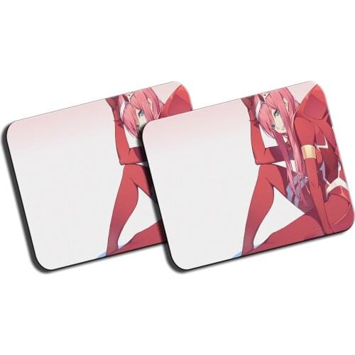 MERCHANDMANIA PACK 2 large DARLING mats IN THE FRANXX ZERO TWO for raton computer pc laptop accessory offer