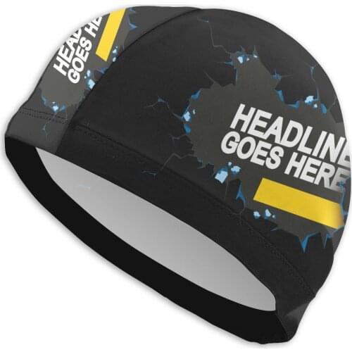 Mens destruction Swimming Caps Tear The Hole Bath Cap Swimwear For Swimming Pools