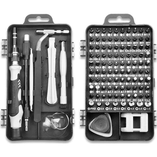 115 In 1 Multi Screwdriver Set Precision Torx Hex Screw Driver Bit Kit Magnetic Bits tools Repair Mobile Phone Laptop Hand Tools