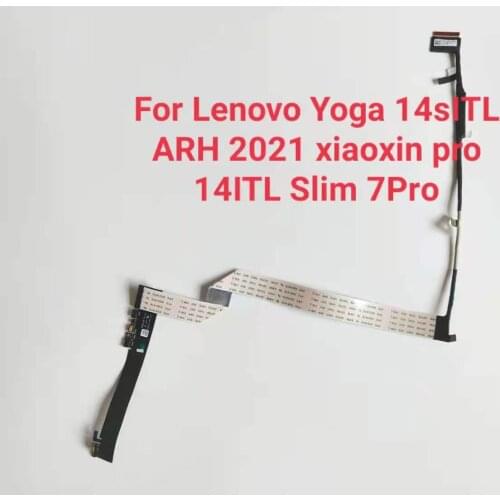 New Original HS450 For Lenovo Yoga 14sITL ARH 2021 xiaoxin pro 14ITL Slim 7Pro LCD LED Webcam Camera Audio cable DC02002B500