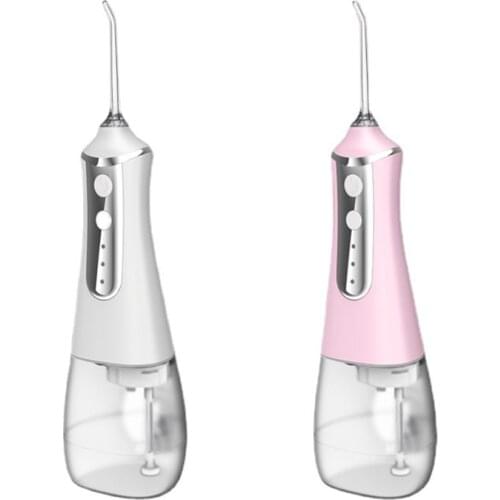Oral Irrigator Cordless Water Flosser Teeth Cleaner Rechargable Irrigator Dental Water Jet 350ml Portable Travel Jet For Teeth