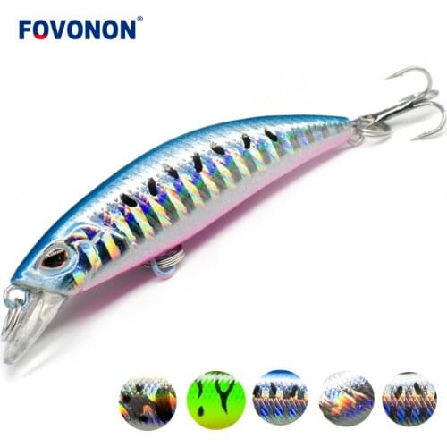 Sinking Minnow Fishing Lures 6.5cm 6.2g Jerkbait Bass Pike Carkbait Wobblers Swimbait Professional Hard Bait