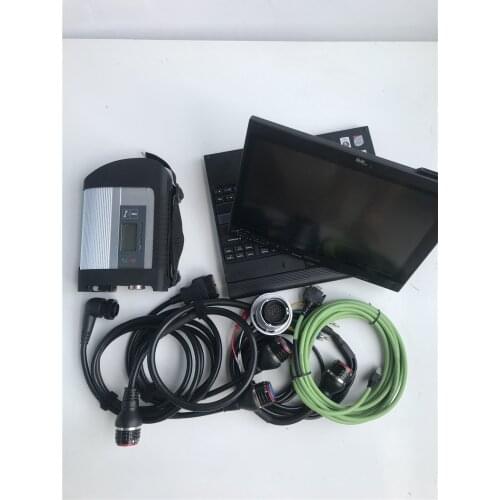 Top mb star diagnostic tool mb sd c4 with laptop x200t 4g touch screen install mb star c4 ssd software full set ready to work