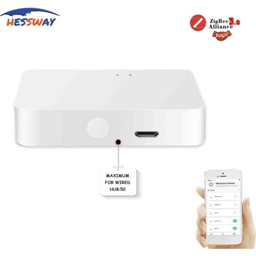 Remote Voice Controller tuya zigbee hub wifi for alarm zigbee transmitter Bridge Smart Life APP