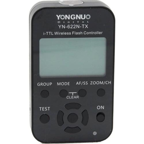 Yongnuo YN-622N-TX YN622N-TX YN 622N TX i-TTL LCD wireless flash controller wireless flash trigger transceiver For Nikon DSLR