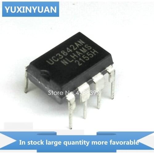 YUXINYUAN 10PCS/LOT UC3842AN UC3842A UC3842 UC 3842AN C3842AN DIP8 in stock in stock