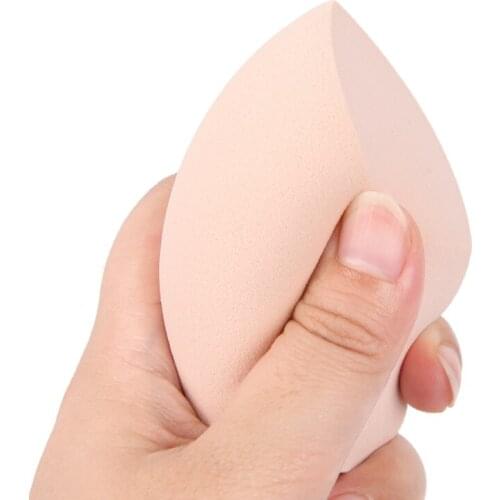1pcs Big Makeup Sponge Smooth Concealer Foundation Powder Cosmetic Puff Bevel Wet Dry Dual Use Large Puff Make Up Beauty Tools