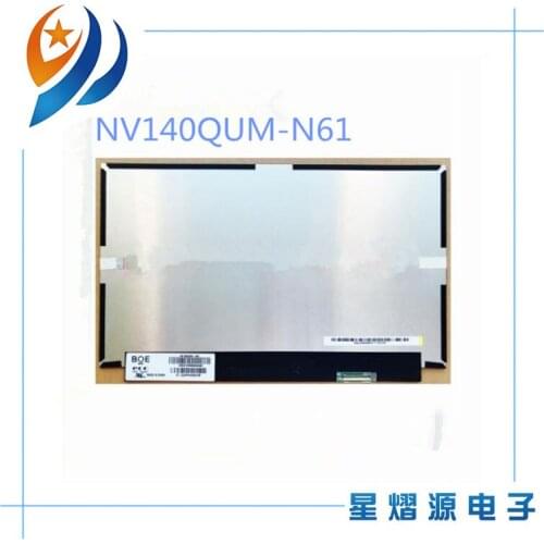 100% Support Color UHD Laptop screen NV140QUM-N61 fit B140ZAN01.0 3840×2160 40pin edp