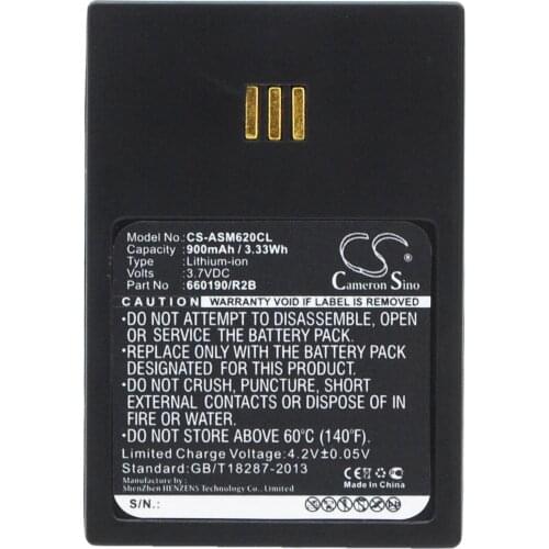 Cameron Sino 900mAh Battery for Aastra DH4-BAAA/2B, DT690, DT692, for Ascom 9D62, D62, i62 Messenger, i62 Protector, i62 Talker
