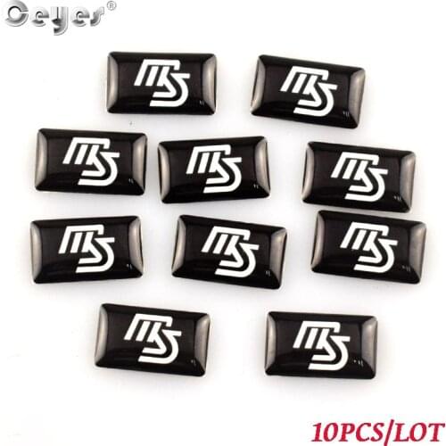 Car Decorate Silica gel Badge Emblem Sticker For Mazda Speed Ms CX5 CX-3 CX 3 CX3 CX-5 CX 5 M6 M3 auto styling Accessories 10pcs