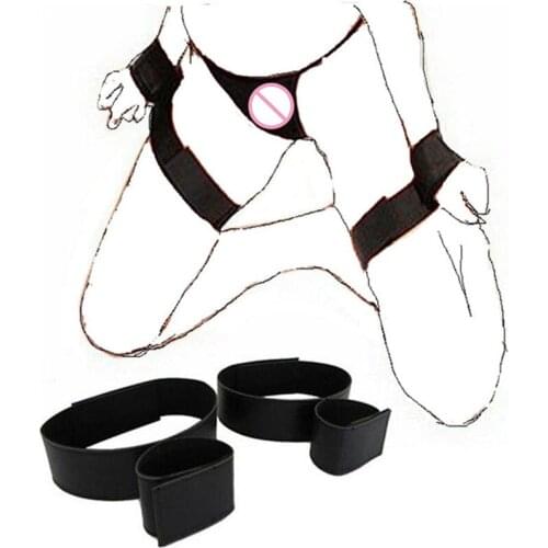 BDSM Bondage Handcuff Ankle-Cuffs Adult Sex Toys For Woman Fetish Slave Restraint Strap Cosplay Couples Games Erotic Products