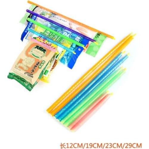 Colorful sealing rods 8 sticks food seal strip food preservation seal rod seal clip