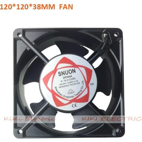 Electronic 2015 Aluminum Axial Fan 120 series Cooling Fan for Small Warehouse or Cabinet XF1232ASH 12038 Airflow Fan