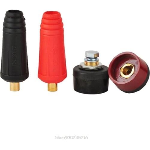 Europe Welder Quick Fitting Male Cable Connector Socket DKJ 10-25 50-70 Plug Adaptor Female Insert Au17 20 Dropship