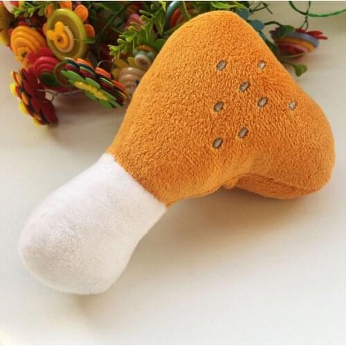 Pet Dog Toy Chicken Leg Puppy Sound Squeaker Chew Toys for Dogs Puppy Cat Interactive Pet Supplies Dog Products