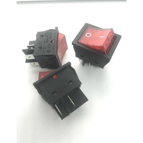 Inverter welding machine repair parts DIP-4 with lamp 30A 250V large current ship type switch JD03-A1 long life