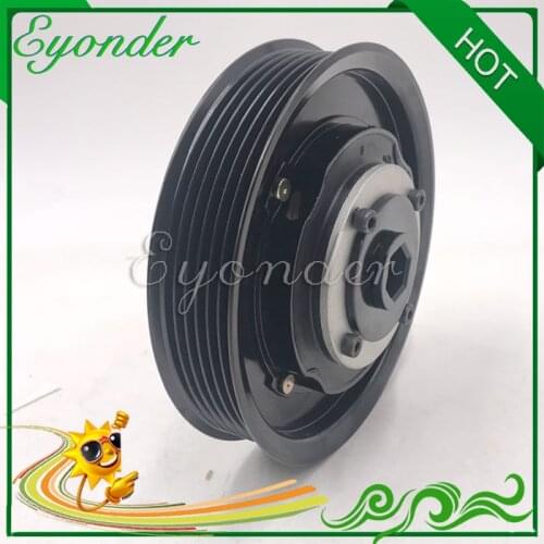 AC A/C Air Conditioning Cooling Compressor Electromagnetic Magnetic Pulley Clutch for KIA RIO K2 Hyundai Accent 1.4 977011R100