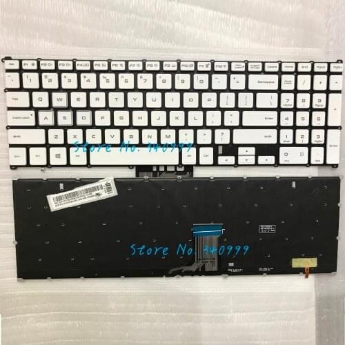 New for Samsung NP800G5M 800G5M 8500GM 9Z.NARBN.B01 NSK-MSBBN US White Backlit Keyboard