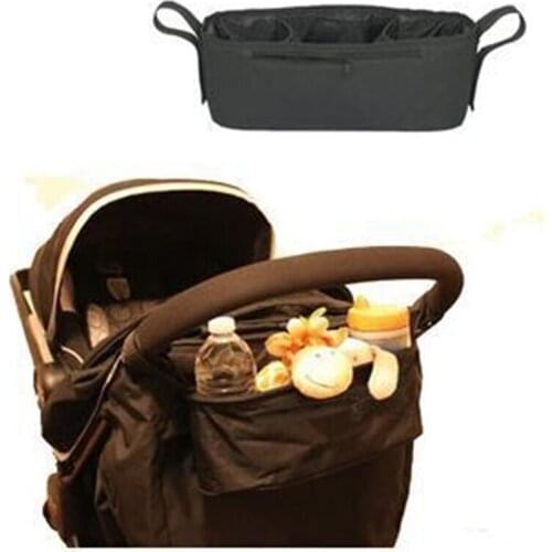 New high quality Mother Expanded Bag Neoprene Strollers Organizer Baby Basket Pushchair Diaper Nappies Bottle Bag drop shipping
