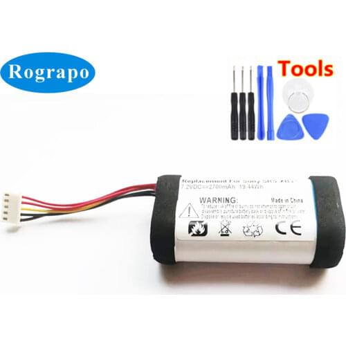 New 7.4V 2700mAh Battery For Sony SRS-XB32 ST-06S Accumulator High Quality +Tools