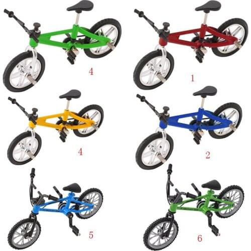 Finger Alloy Bicycle Model Mini MTB BMX Fixie Bike Boys Toy Creative Game Gift R7RB