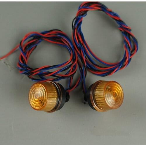 A pair engineering rotate led lights w/ controller for tamiya 1:14 scale remote control trailer truck diy actros arocs tractor