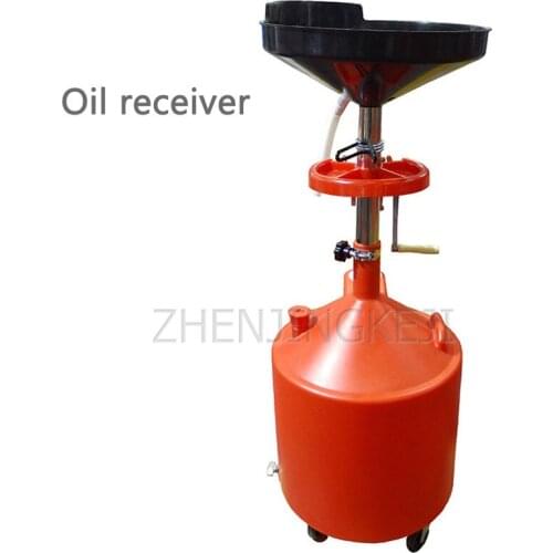 75L Plastic Oil Accumulator Implement Mobile Plastic Receiving Oil Machine Repair Auto Insurance Tools Convenient Drain Oil