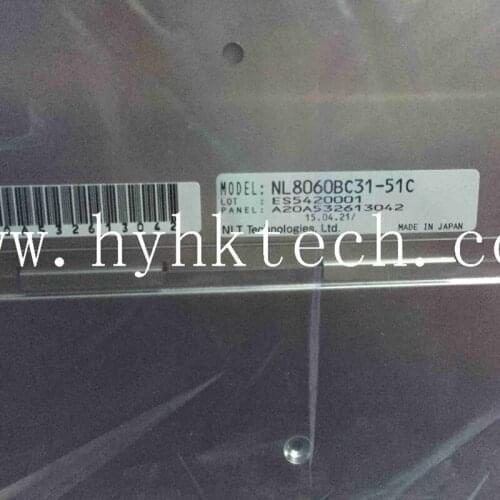 Supply NL8060BC31-51C 12.1 INCH LCD SCREEN, new&original in stock, test working