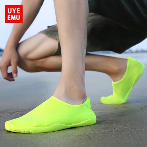 UYEEMU 2021 Summer New Beach Quick-Drying Snorkeling Set Foot Non-Slip Anti-Cutting Breathable Wading Shoes For Men And Women