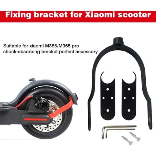 High Quality Scooter Replacement Part Rear Fender Bracket Mudguard Shock-absorbing Durable Bracket For Xiaomi M365/ M365 Pro