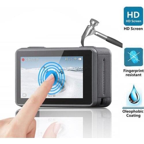 3PCS Nano Lens LCD Screen Protector Film Protective Full Cover For DJI Osmo Action Sport Camera Protection Guard Accessory