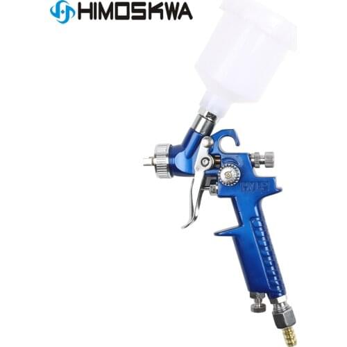 0.8mm 1.0mm Nozzle H-2000 Professional HVLP Spray Gun Mini Air Paint Spray Guns Airbrush For Painting Car Aerograph