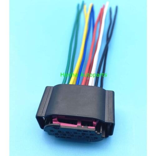 12 Pin Lane Assist LCA Connector Plug Wire Harness Cable Pigtail For BMW VW Audi Porsche 4E0 972 713 4E0972713 1-967680-1