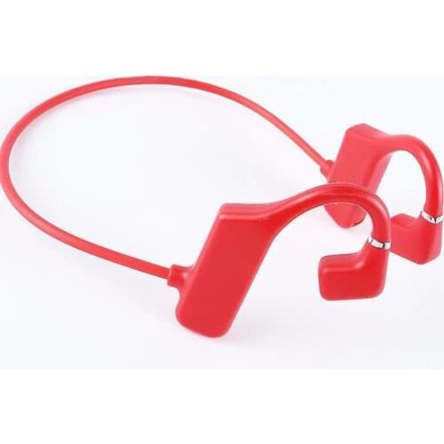 2021 Bone Conduction Headphones Bluetooth-compatible Wireless Waterproof Wear Open Ear Hook Not In-ear Sports Running Earphones
