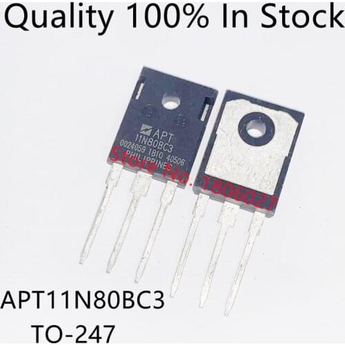 5PCS/lot APT11N80BC3 TO-247 800V11A Spot hot sale