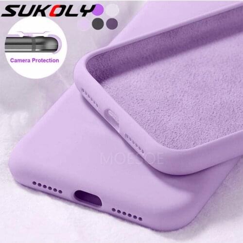 For Huawei Mate 40 Pro Liquid Silicone Full protector Camera Case For Huawei P40 P30 P20 Lite Mate 30 Pro Lite Case Fundas