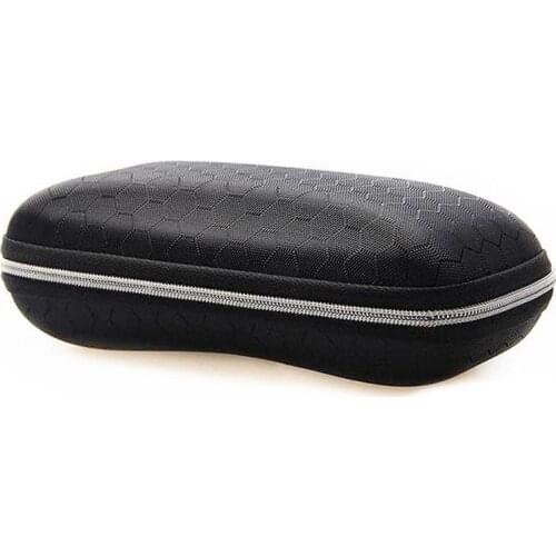 Sunglasses glasses case Fashion black Oversized zipper Eyewear Accessories Glasses bag Waterproof Dustproof eyeglasses pouch