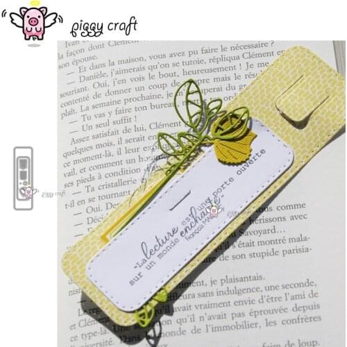 Piggy Craft metal cutting dies cut die mold Tag bookmark decoration Scrapbook paper craft knife mould blade punch stencils dies