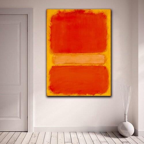 Wall Pictures For Living Room Abstract Mark Rothko Ohne Titel, 1969 Canvas Art Home Decor Modern No Frame Oil Painting