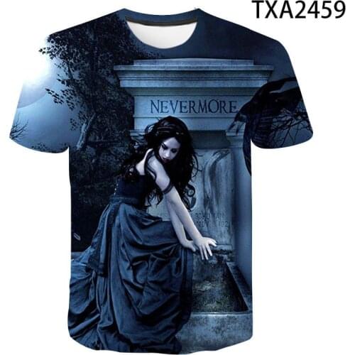 2020 New Summer Short Sleeve Printed 3D T Shirt Gothic Men Women Children Cool Fashion Streetwear Boy Girl Kids Casual Tops