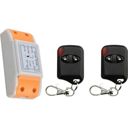 New 220 v 1 ch remote control switch 1 * receiver + 2 * transmitter new lightweight remote control